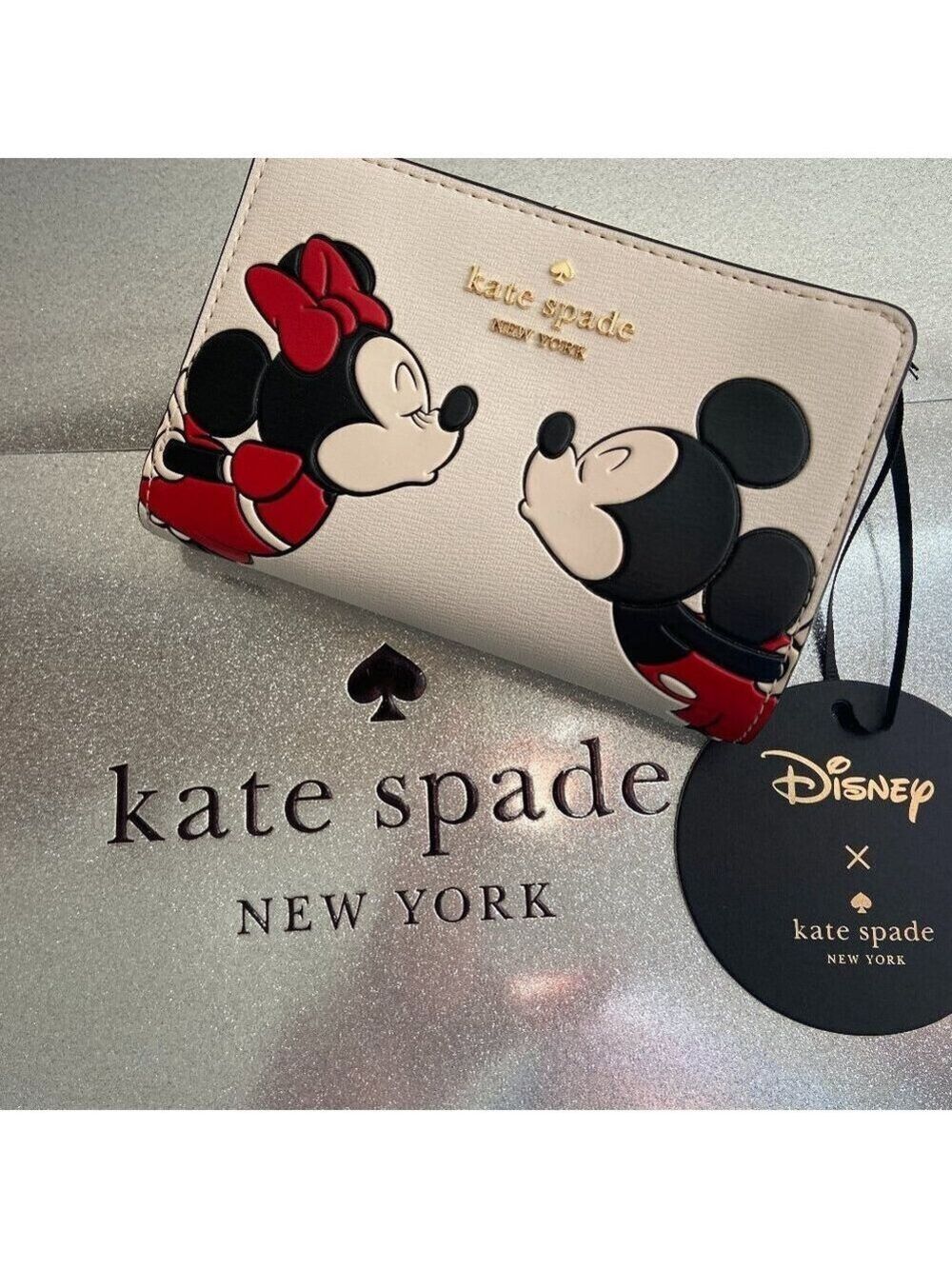 Disney X Kate Spade NY ♠️ Minnie Medium Bifold Wallet NWT Firm Price